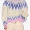 Natania Mohair-Pullover mit Fair-Isle-Muster Natania Mohair-Pullover mit Fair-Isle-Muster