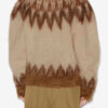 Natania Mohair-Pullover mit Fair-Isle-Muster