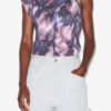 Nayda Asymmetrisches bedrucktes Baumwoll-T-Shirt Nayda Asymmetrisches bedrucktes Baumwoll-T-Shirt