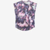 Nayda Asymmetrisches bedrucktes Baumwoll-T-Shirt Nayda Asymmetrisches bedrucktes Baumwoll-T-Shirt