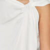 Nayda Asymmetrisches Kurzarm-T-Shirt Nayda Asymmetrisches Kurzarm-T-Shirt