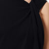 Nayda Asymmetrisches Kurzarm-T-Shirt Nayda Asymmetrisches Kurzarm-T-Shirt
