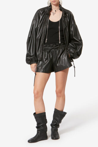 Neela Jacke aus feinem und geschmeidigem Kunstleder