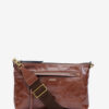 Nessah Schultertasche aus glänzendem Leder