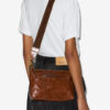 Nessah Schultertasche aus glänzendem Leder
