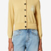 Newton Strickjacke aus Baumwolle und Wolle mit Logo Newton Strickjacke aus Baumwolle und Wolle mit Logo