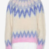 Nicolas Mohair-Pullover mit Fair-Isle-Muster