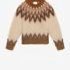 Nicolas Mohair-Pullover mit Fair-Isle-Muster Nicolas Mohair-Pullover mit Fair-Isle-Muster