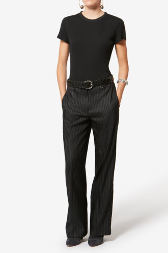 Noanda Anzughose mit Tennisstreifen