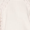 Noelia Pullover aus gerippter und geflochtener Merinowolle