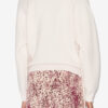Noelia Pullover aus gerippter und geflochtener Merinowolle
