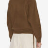 Noelia Pullover aus gerippter und geflochtener Merinowolle