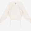 Noelia Pullover aus gerippter und geflochtener Merinowolle