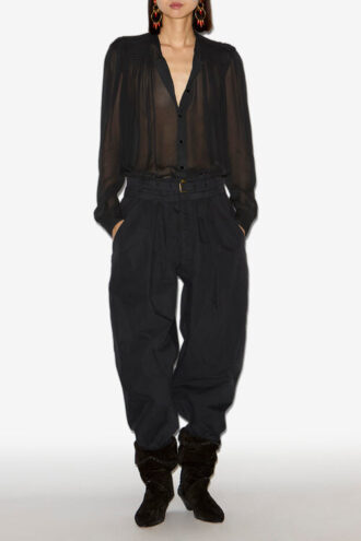 Noeline Bedruckte Crêpe-Bluse Noeline Bedruckte Crêpe-Bluse