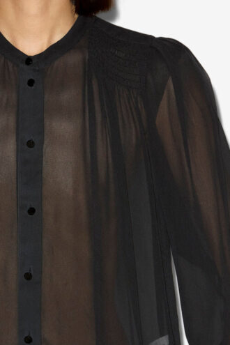 Noeline Bedruckte Crêpe-Bluse Noeline Bedruckte Crêpe-Bluse