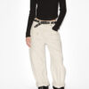 Nust Gerippter Merinowollpullover
