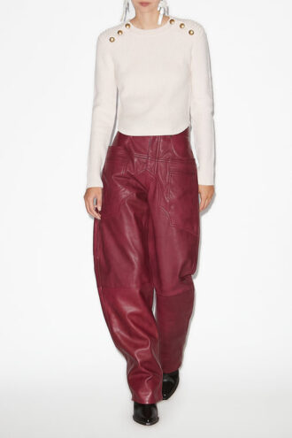 Nust Gerippter Merinowollpullover Nust Gerippter Merinowollpullover