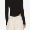 Nust Gerippter Merinowollpullover