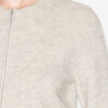Oaka Cardigan aus einfarbigem Alpaka-Strick