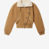 Oana Kurze Twill-Jacke im Mantelstil Oana Kurze Twill-Jacke im Mantelstil