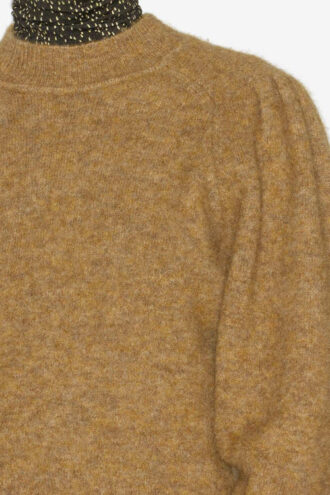 Onnie Pullover aus einfarbigem Alpaka-Strick