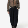 Opalyna Hose aus Baumwolltwill mit weitem Bein Opalyna Hose aus Baumwolltwill mit weitem Bein