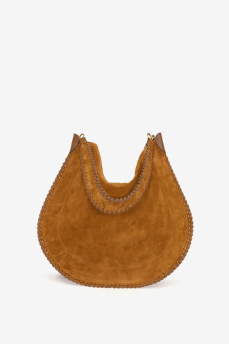 Oskan Hobo Folk geflochtene Tasche aus Kalbswildleder