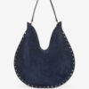 Oskan Hobo Soft Handtasche aus Wildkalbsleder mit Reißverschluss Oskan Hobo Soft Handtasche aus Wildkalbsleder mit Reißverschluss