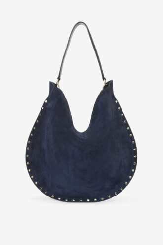 Oskan Hobo Soft Handtasche aus Wildkalbsleder mit Reißverschluss