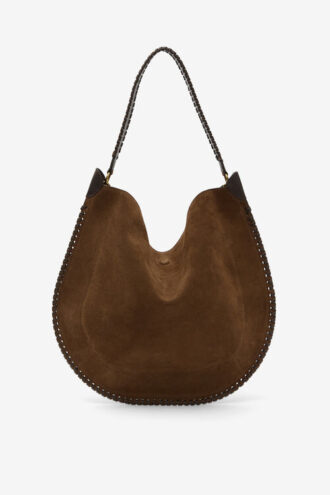 Oskan Hobo Soft Tasche aus geflochtenem Kalbswildleder