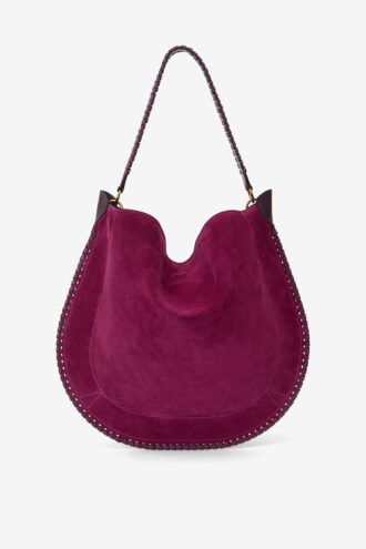 Oskan Hobo Soft Tasche aus geflochtenem Kalbswildleder