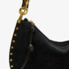 Oskan Hobo Soft Zip Handtasche aus geflochtenem Kalbswildleder