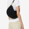 Oskan Hobo Soft Zip Handtasche aus geflochtenem Kalbswildleder