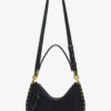 Oskan Hobo Soft Zip Handtasche aus geflochtenem Kalbswildleder