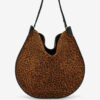 Oskan Hobo Tasche aus weichem, bedrucktem Kalbswildleder Oskan Hobo Tasche aus weichem, bedrucktem Kalbswildleder