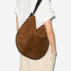 Oskan Hobo Tasche aus weichem, bedrucktem Kalbswildleder Oskan Hobo Tasche aus weichem, bedrucktem Kalbswildleder