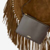 Oskan Hobo Tasche aus weichem Kalbswildleder Oskan Hobo Tasche aus weichem Kalbswildleder