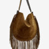 Oskan Hobo Tasche aus weichem Kalbswildleder Oskan Hobo Tasche aus weichem Kalbswildleder