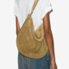 Oskan Hobo Tasche aus weichem Kalbswildleder Oskan Hobo Tasche aus weichem Kalbswildleder