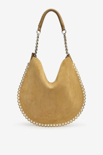 Oskan Hobo Tasche aus weichem Ketten-Wildleder