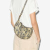 Oskan Moon Schultertasche aus bedrucktem Leder Oskan Moon Schultertasche aus bedrucktem Leder