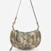 Oskan Moon Schultertasche aus bedrucktem Leder Oskan Moon Schultertasche aus bedrucktem Leder