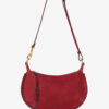 Oskan Moon Schultertasche aus geflochtenem Kalbswildleder Oskan Moon Schultertasche aus geflochtenem Kalbswildleder