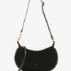 Oskan Moon Schultertasche aus geflochtenem Kalbswildleder Oskan Moon Schultertasche aus geflochtenem Kalbswildleder