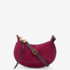 Oskan Moon Schultertasche aus Kalbswildleder Oskan Moon Schultertasche aus Kalbswildleder
