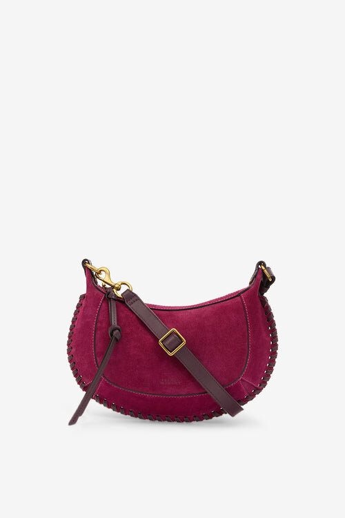 Oskan Moon Schultertasche aus Kalbswildleder Oskan Moon Schultertasche aus Kalbswildleder