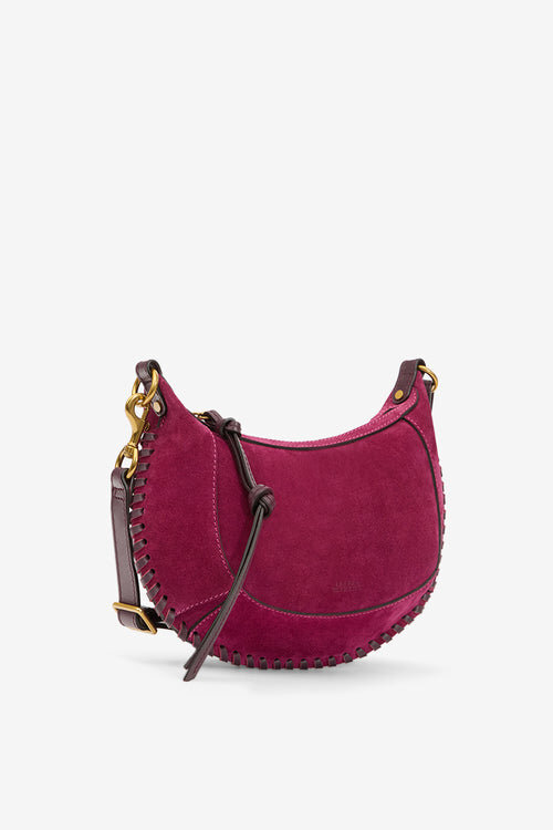 Oskan Moon Schultertasche aus Kalbswildleder Oskan Moon Schultertasche aus Kalbswildleder