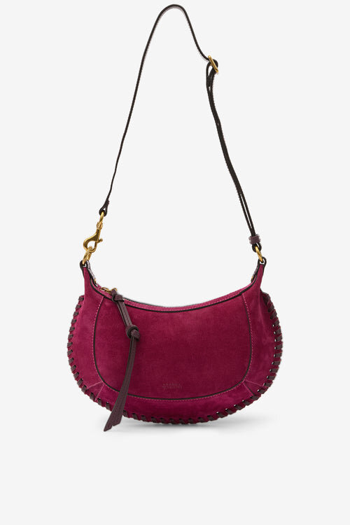 Oskan Moon Schultertasche aus Kalbswildleder Oskan Moon Schultertasche aus Kalbswildleder