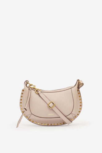 Oskan Moon Schultertasche aus Vollnarbenleder