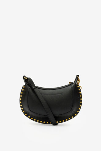 Oskan Moon Schultertasche aus Vollnarbenleder